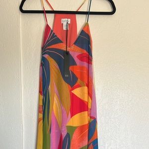 Nicole Miller New York Abstract Print Vacation Dress